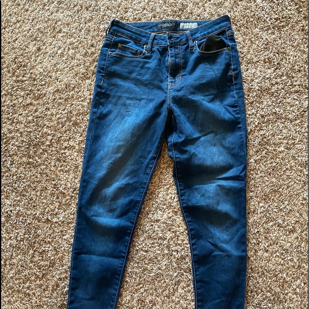 aeropostale dark skinny jeans